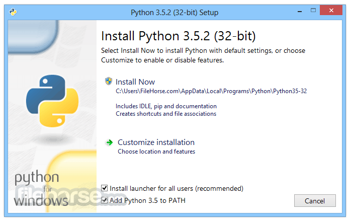 Download And Install Python 3.5.2 Mac